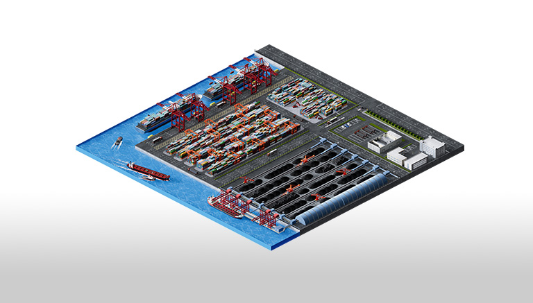 Soluci&oacute;n de control de seguridad inteligente en aduanas y puertos